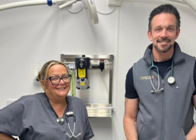 The Pet Vet Lincoln achieve Blue Paw accreditation